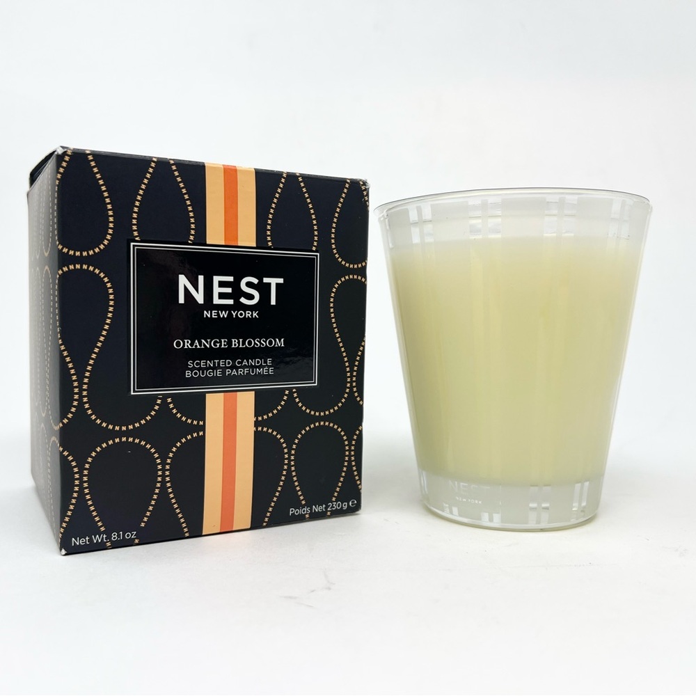 NWT NEST Orange Blossom Scented Candle 8.1 oz Made in USA Room Fragrance - Picture 5 of 7
